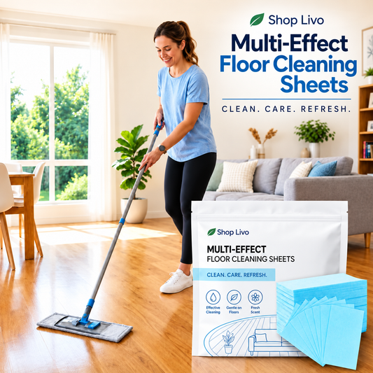Multi-Effect Floor Cleaning Sheets (Pack of 100)